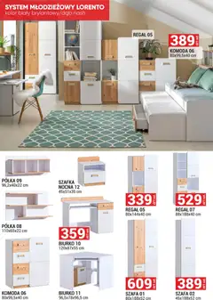 Pogląd oferty "Merkury Market Gazetka - Meble, Wypoczynki, Materace" - ważna od 01.11.2025 | Strona: 17 | Produkty: Szafa, Komoda, Półka, Szafka nocna
