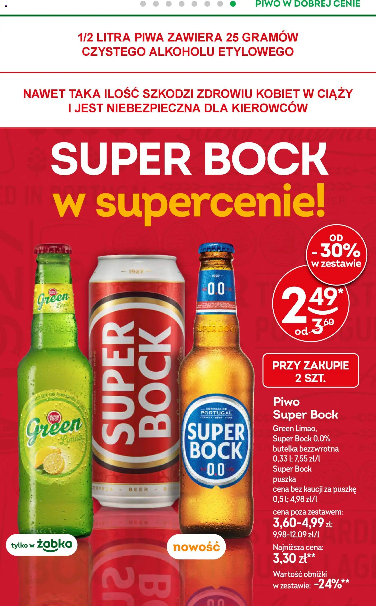 Żabka gazetka od 08.04.2026 | Strona: 44 | Produkty: Piwo