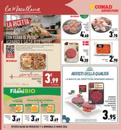 Anteprima del volantino Conad volantino Superstore Campania valido a partire dal 11.03.2026 | Pagina: 12 | Prodotti: Yogurt, Pollo, Piadina, Hamburger