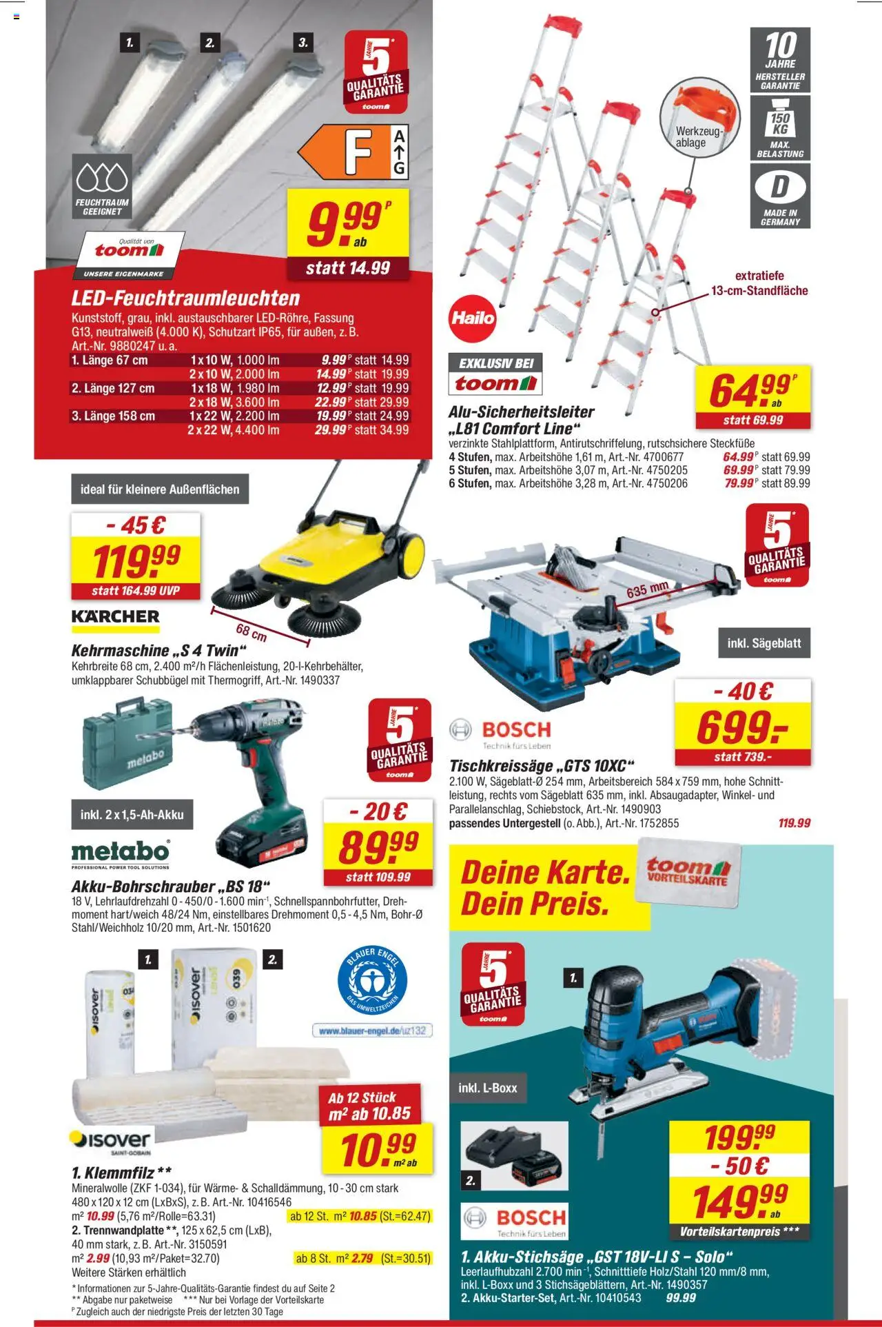 Toom Baumarkt Prospekt 	 - gültig ab dem 02.08.2025 | Seite: 6 | Produkte: Bosch