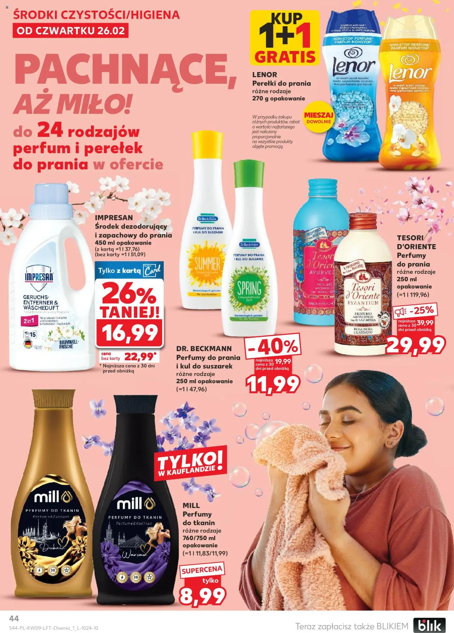 Kaufland gazetka od 26.02.2026 | Strona: 44 | Produkty: Karta, Perfumy