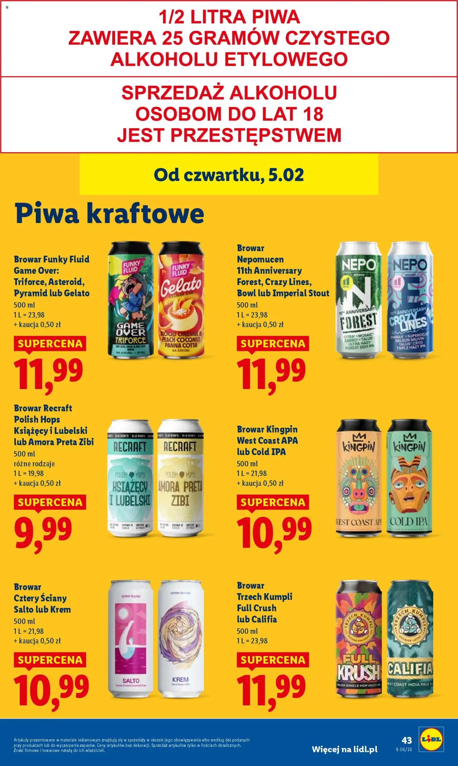 Lidl Gazetka od 05.02.2026 | Strona: 45