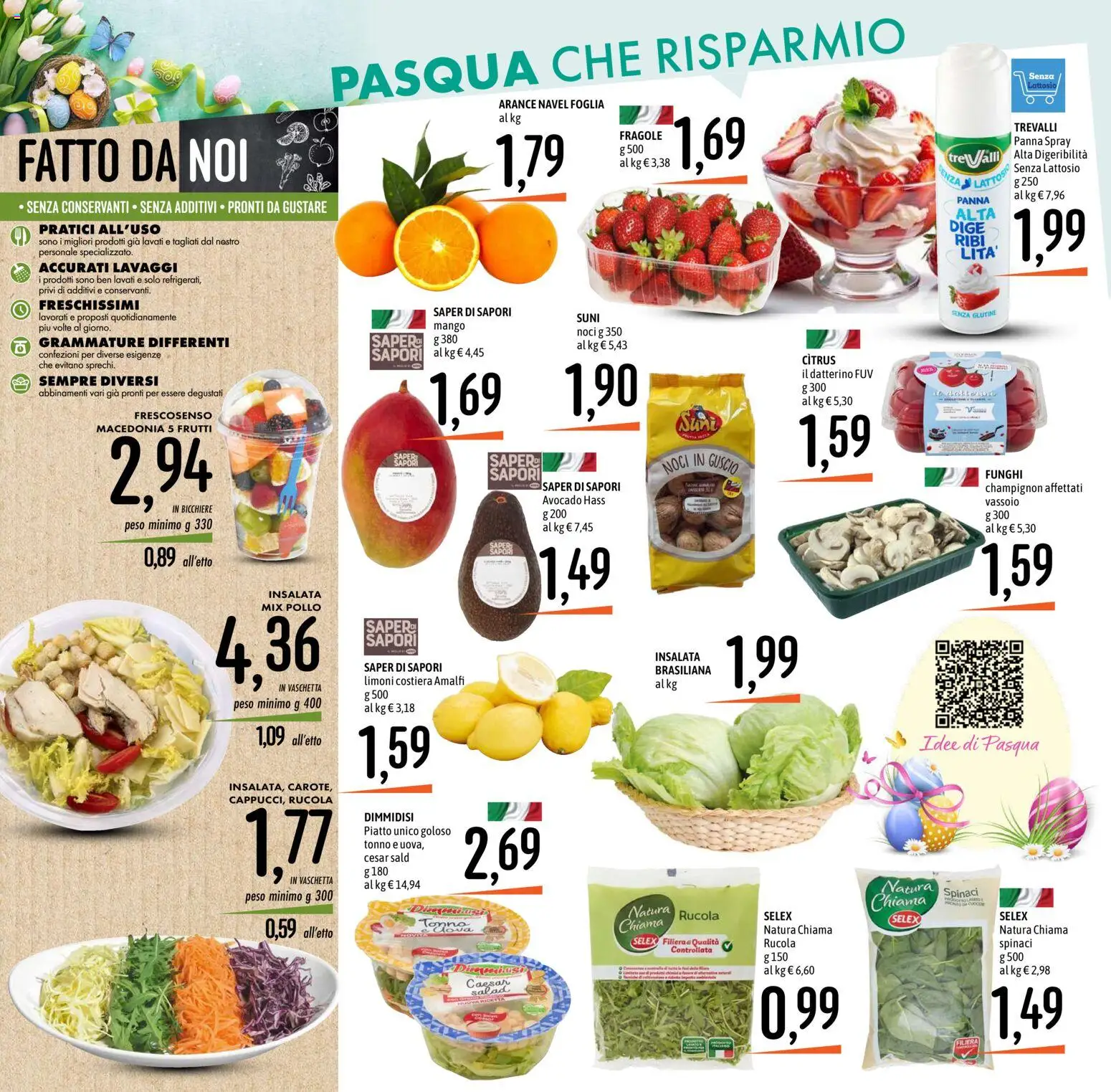 Volantino Emisfero del 26.03.2026 | Pagina: 4 | Prodotti: Fragole, Noci, Tonno, Piatto