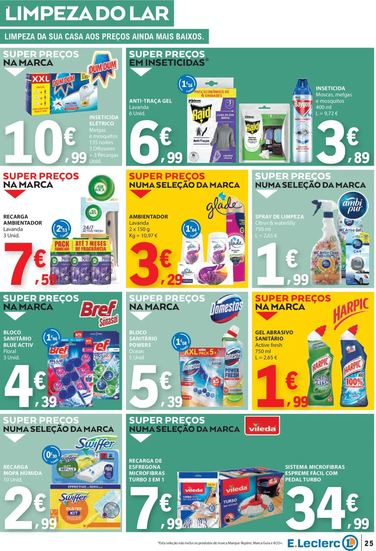E.Leclerc folheto │ válido de 11.09.2025 | Página: 25 | Produtos: Fragrância, Inseticida