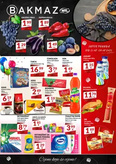 Super Ponuda Bakmaz - Pregled kataloga iz trgovine Bakmaz, vrijedi od 21.08.2025