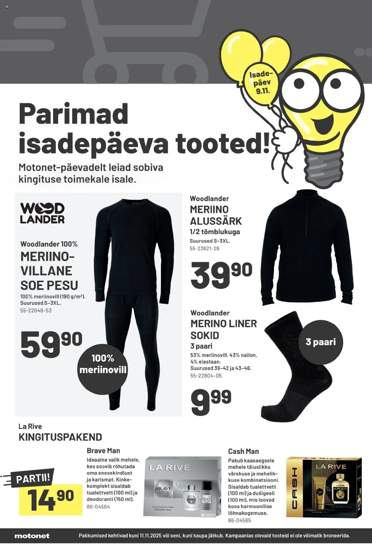 Motonet tarjoukset - Motonet-paevad! – voimassa 15.10.2025 alkaen | Sivu: 2 | Tuotteet: Eau de toilette, Voi