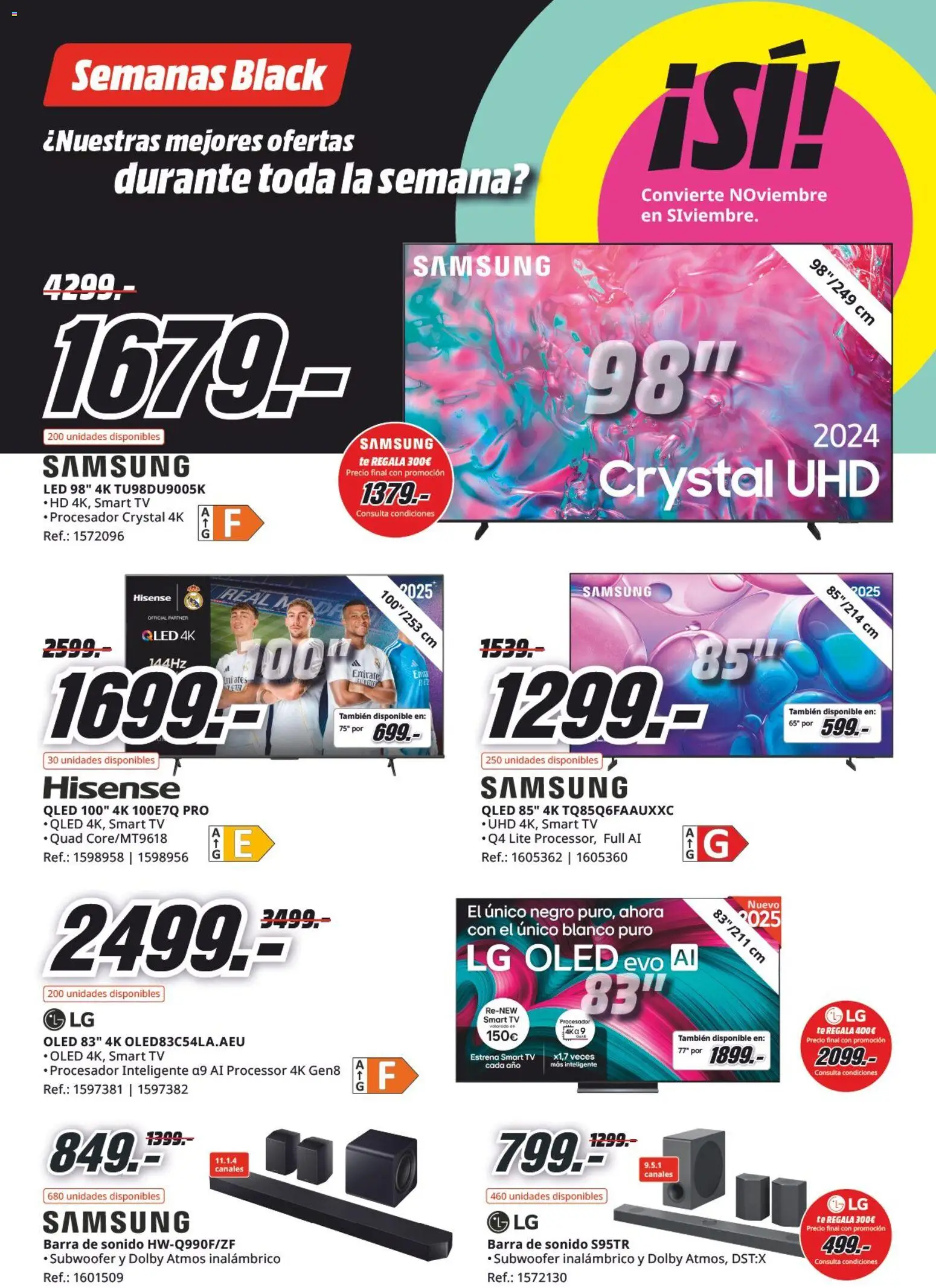Media Markt Black Friday │ válido desde el 03.11.2025 | Página: 30 | Productos: Καλαμάρι, Té