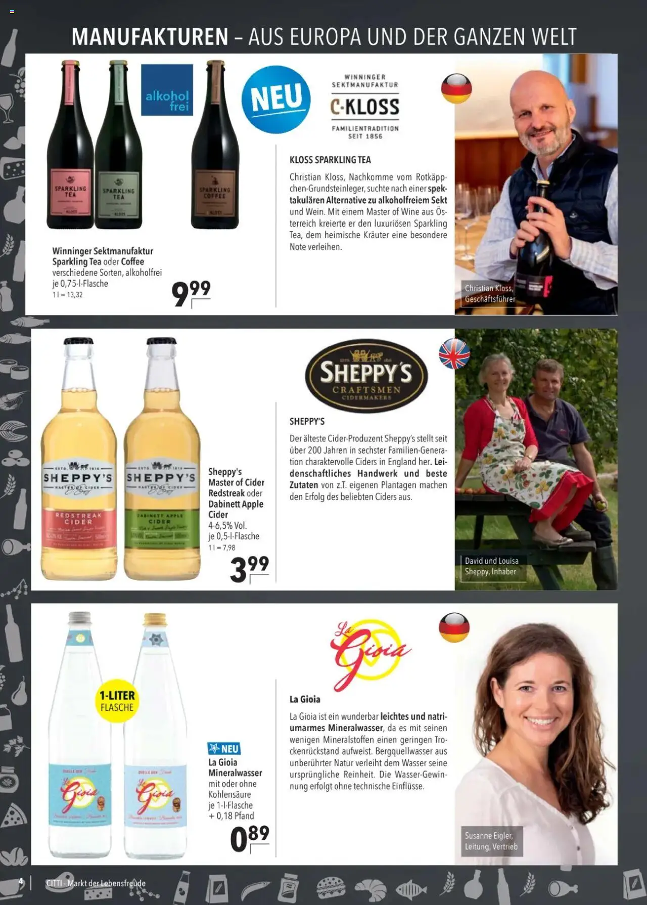 CITTI tilbudsavis – gyldig fra 10.09.2025 | Side: 4 | Produkter: Cider, Prancha