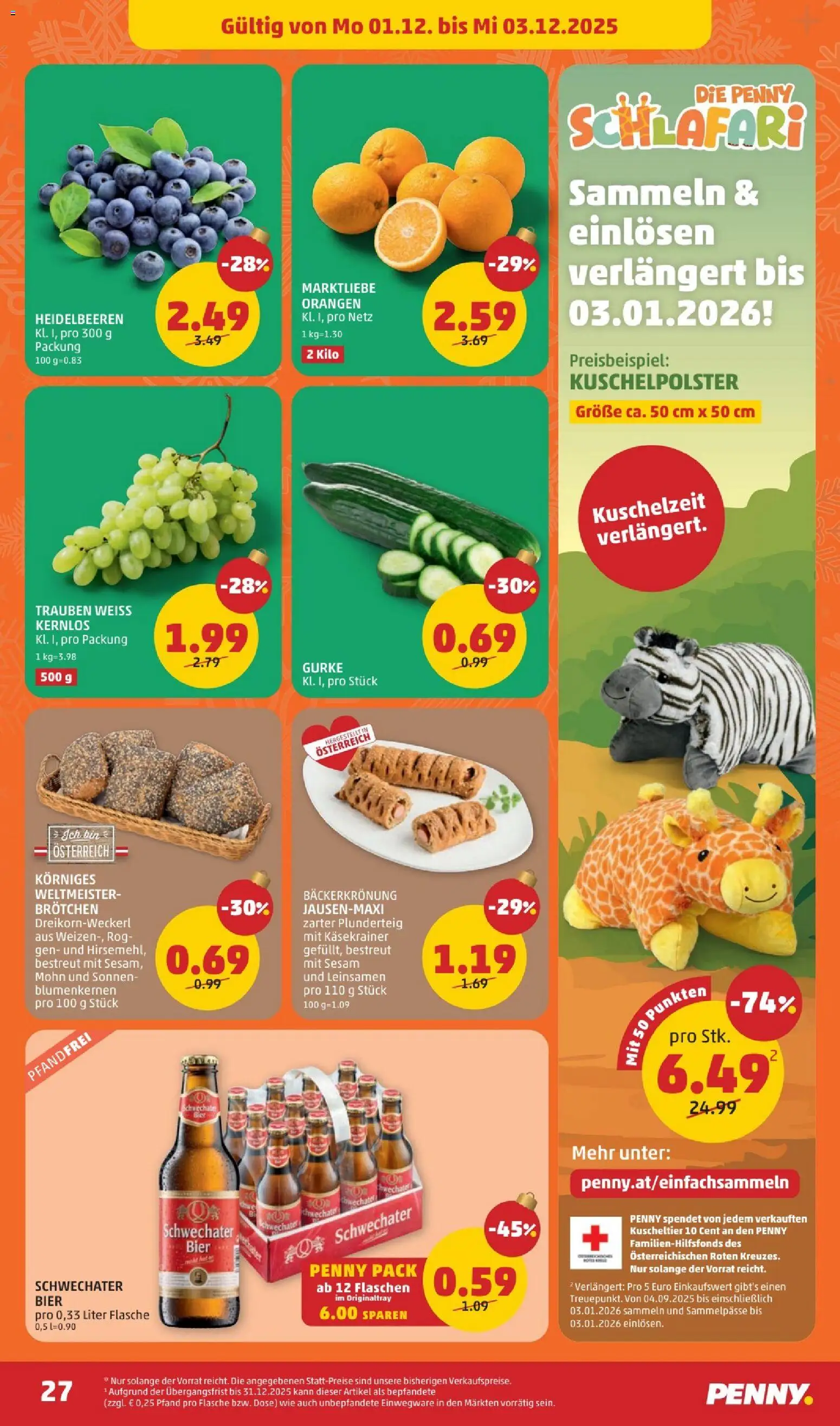 Penny Markt - Black Friday gültig ab 27.11.2025 | Seite: 27 | Produkte: Bier, Orangen