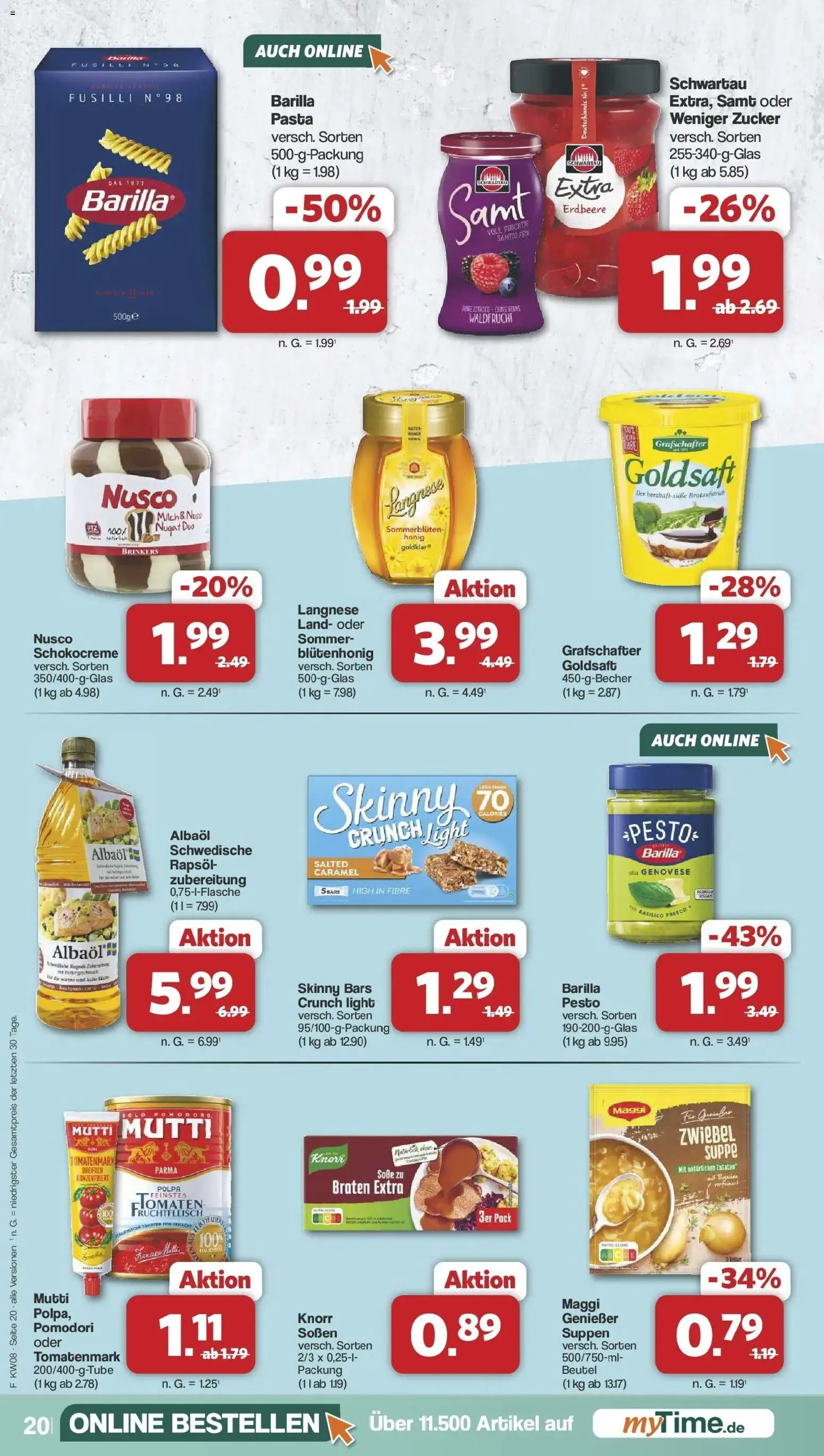 Famila Nordwest - Famila: Wochenangebote – gültig ab 16.02.2026 | Seite: 21 | Produkte: Maggi, Milch, Rapsöl, Zucker