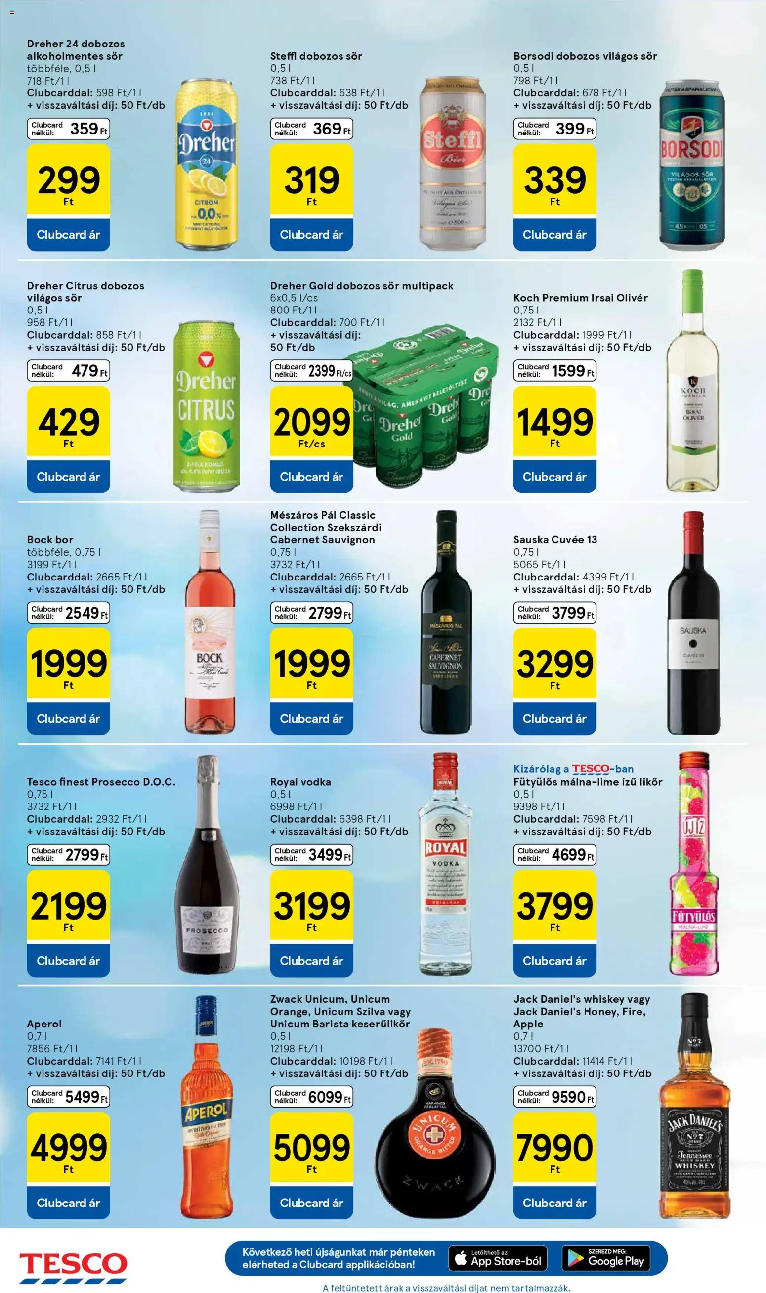 Tesco akciós ujság - amely érvényes a következő dátumtól: 29.04.2026 | Oldal: 6 | Termékek: Szilva, Steffl, Alkoholmentes sör, Citrom