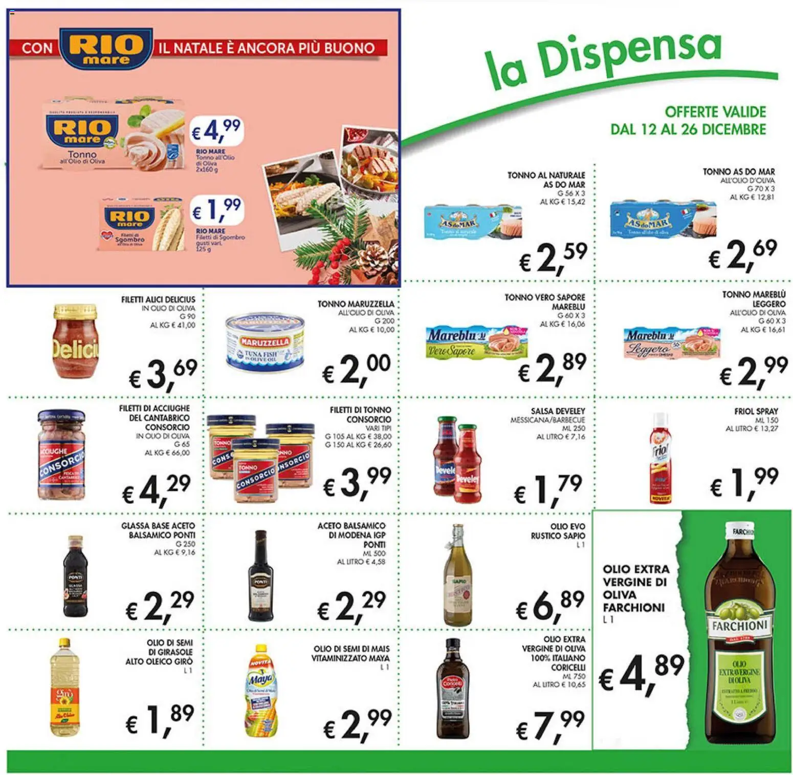 Volantino Coal del 12.12.2025 | Pagina: 24 | Prodotti: Salsa, Acciughe, Glassa, Sgombro