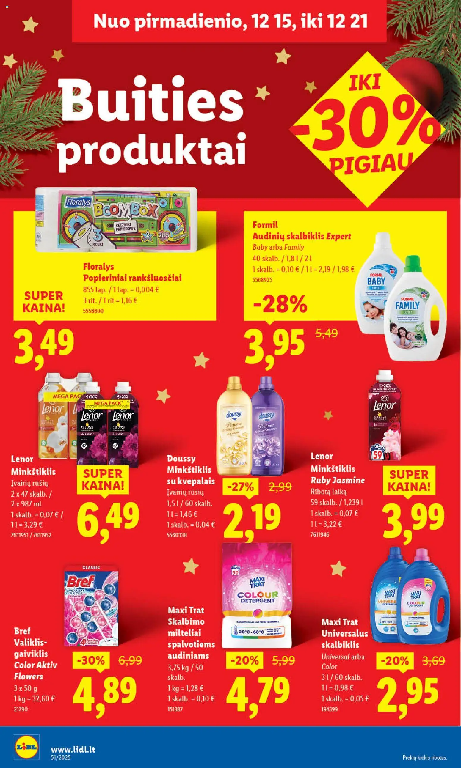 LIDL akcijos nuo 15.12.2025 | Puslapis: 44