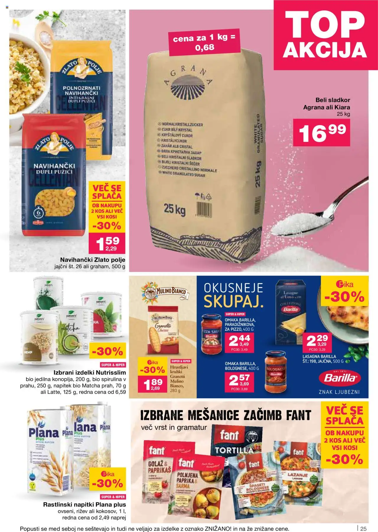 Mercator katalog │ velja od 14.08.2025 | Stran: 27 | Izdelki: Napitki, Kos, Omaka, Sladkor