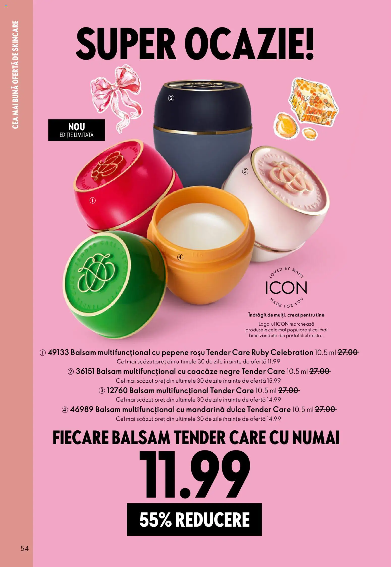 Noul catalog Oriflame – valabil de la 25.03.2026 | Pagină: 54 | Produse: Balsam