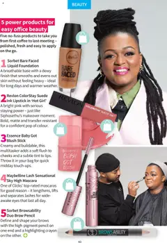 Clicks - Clubcard Magazine │ valid from 01.08.2025 | Page: 40 | Products: Vitamins, Coffee, Mascara, Lipstick