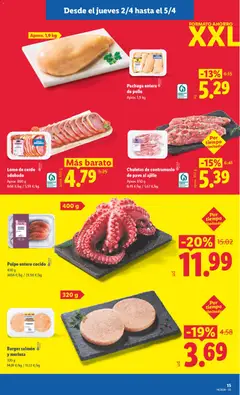 Vista previa Lomo de cerdo adobado, Aprox. 800 g válido desde el 30.03.2026 | Página: 27