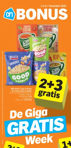 Albert Heijn folder week 49 - Voorbeeld van een folder van Albert Heijn, geldig van 01.12.2025