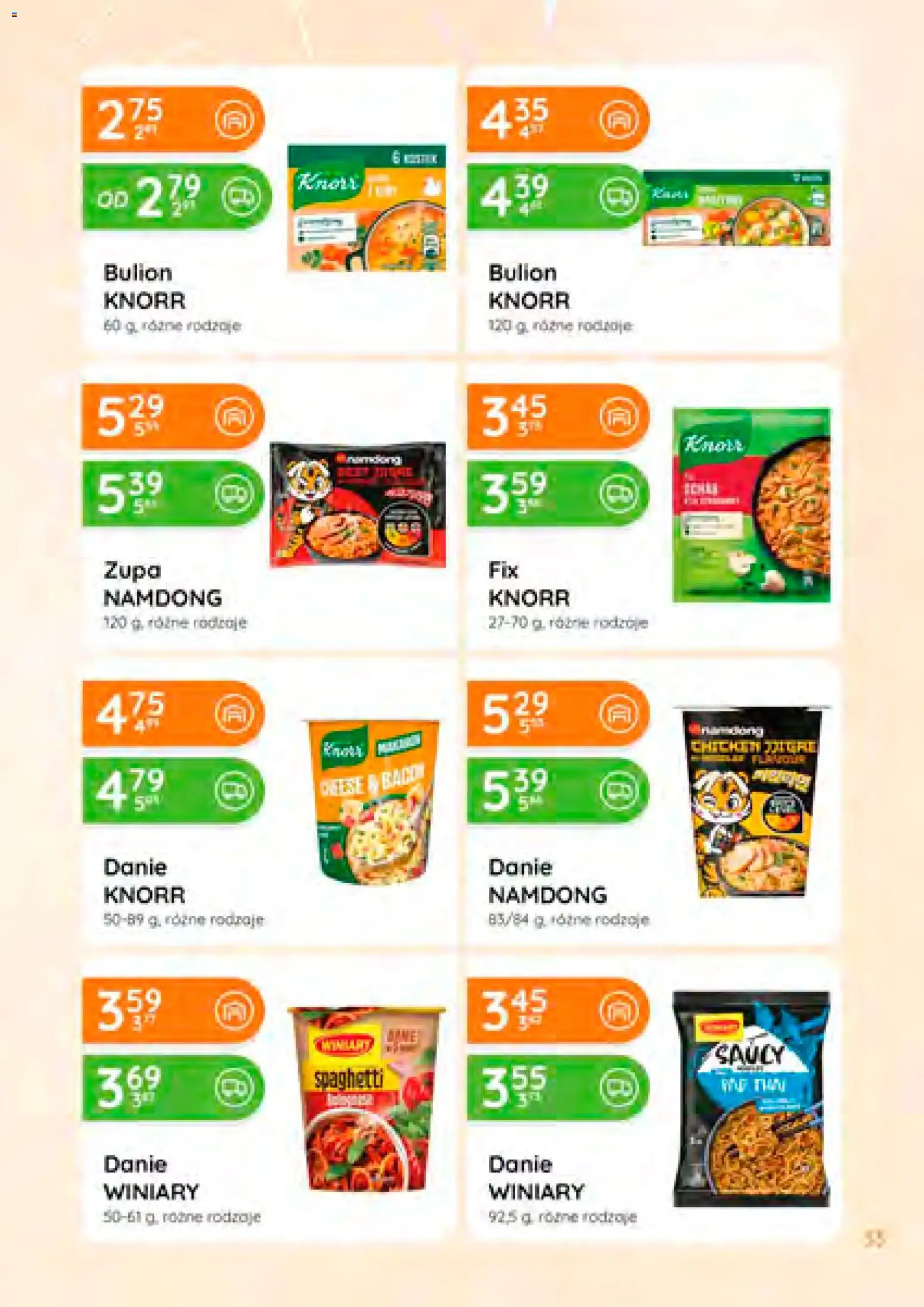 Eurocash Gazetka od 08.01.2026 | Strona: 33 | Produkty: Zupa