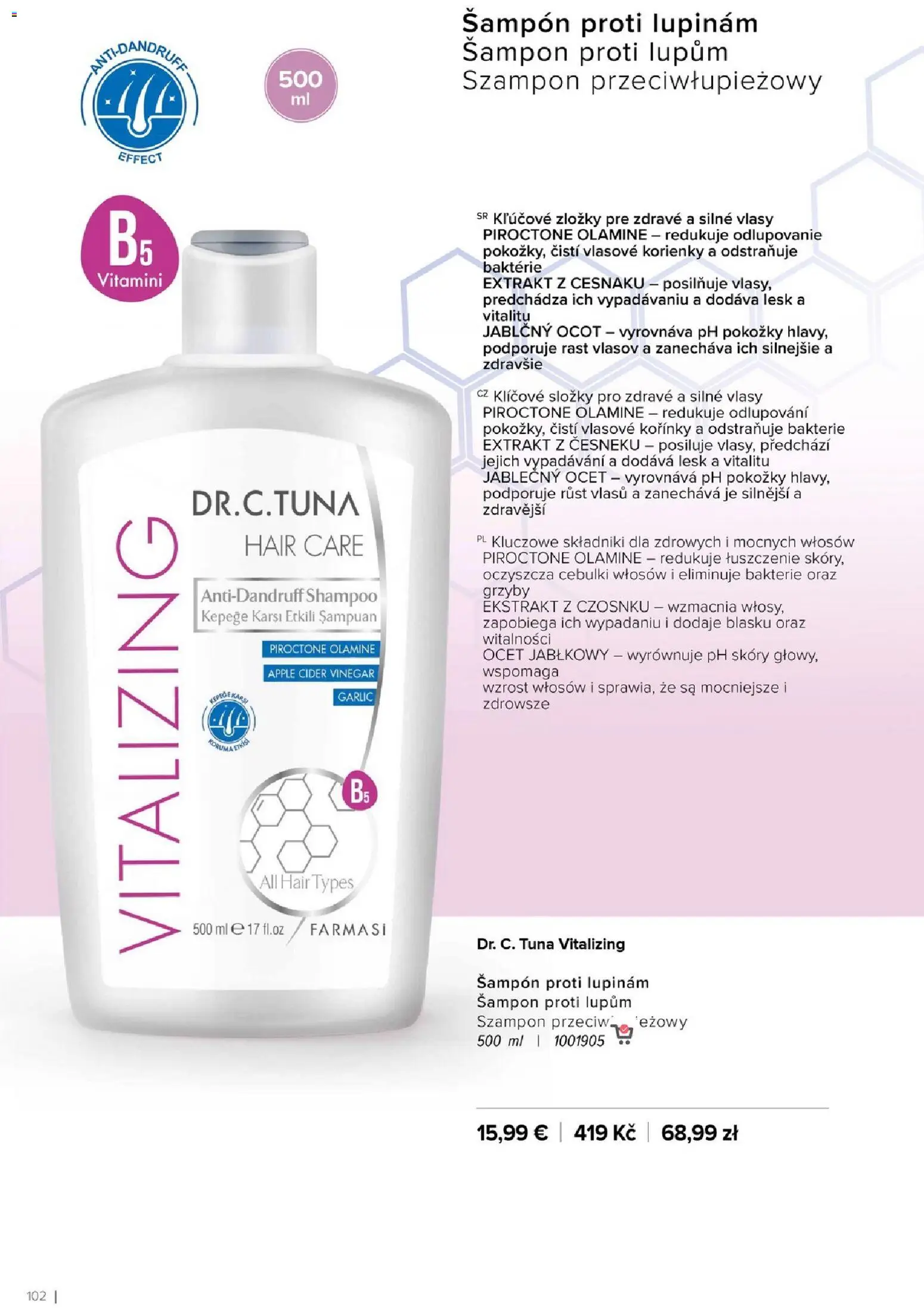 Nové Farmasi akcie – leták je platný od 01.01.2026 | Strana: 102 | Produkty: Apple, Šampón, Ocot, Jablčný ocot