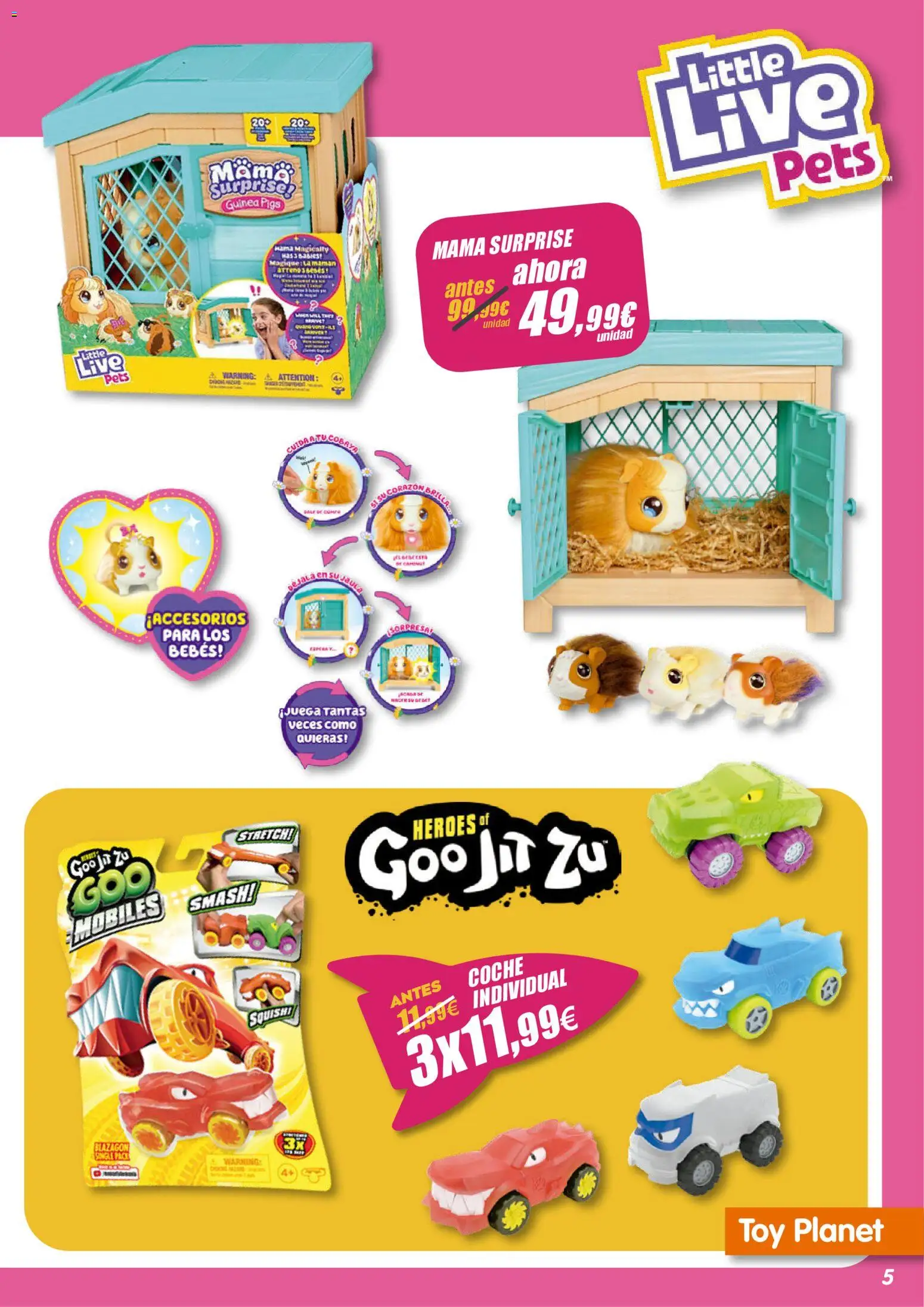 Toy Planet catálogo │ válido desde el 10.12.2025 | Página: 5 | Productos: Juega