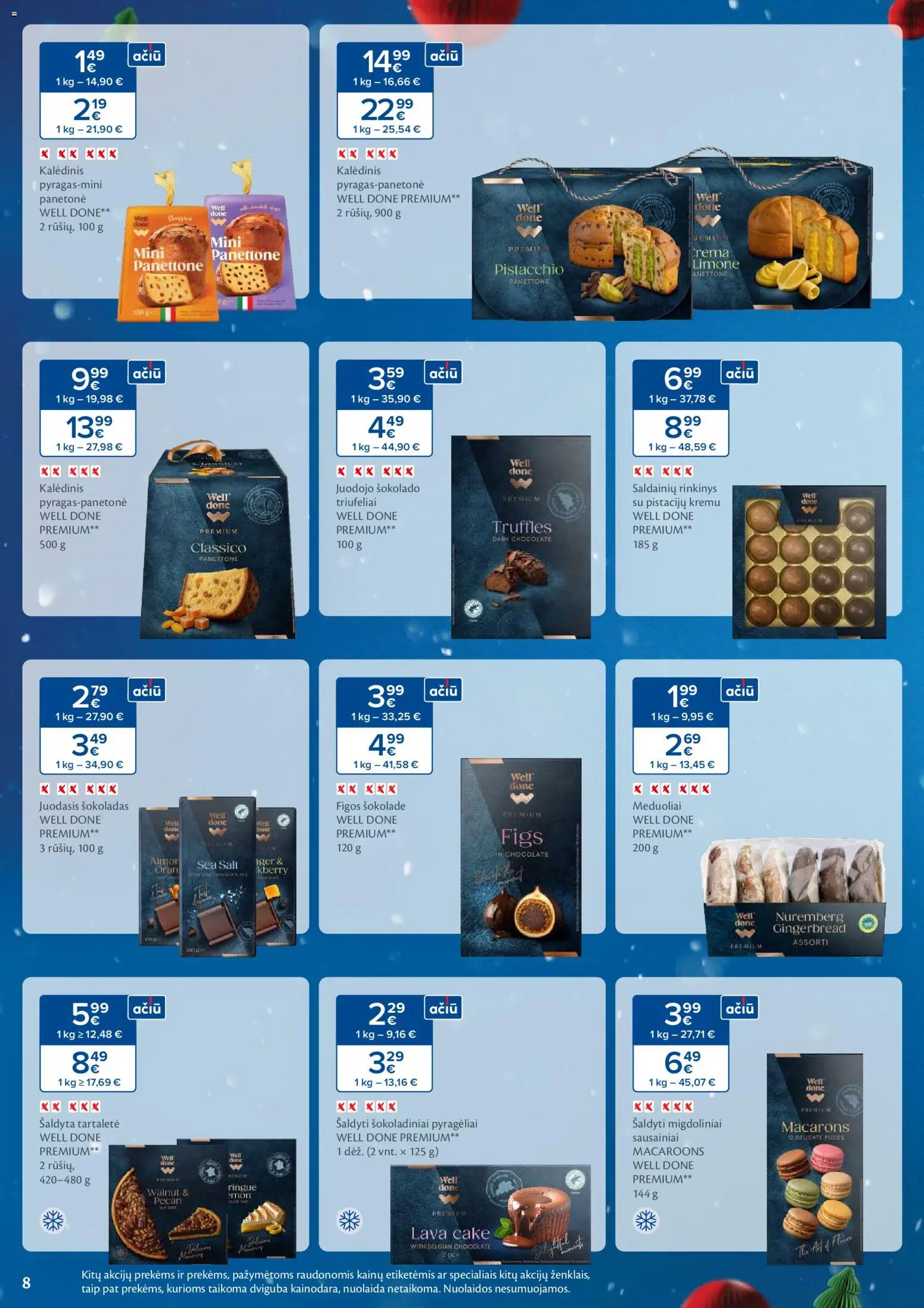 MAXIMA akcijos nuo 11.11.2025 | Puslapis: 8 | Prekių: Sausainiai, Šokoladas