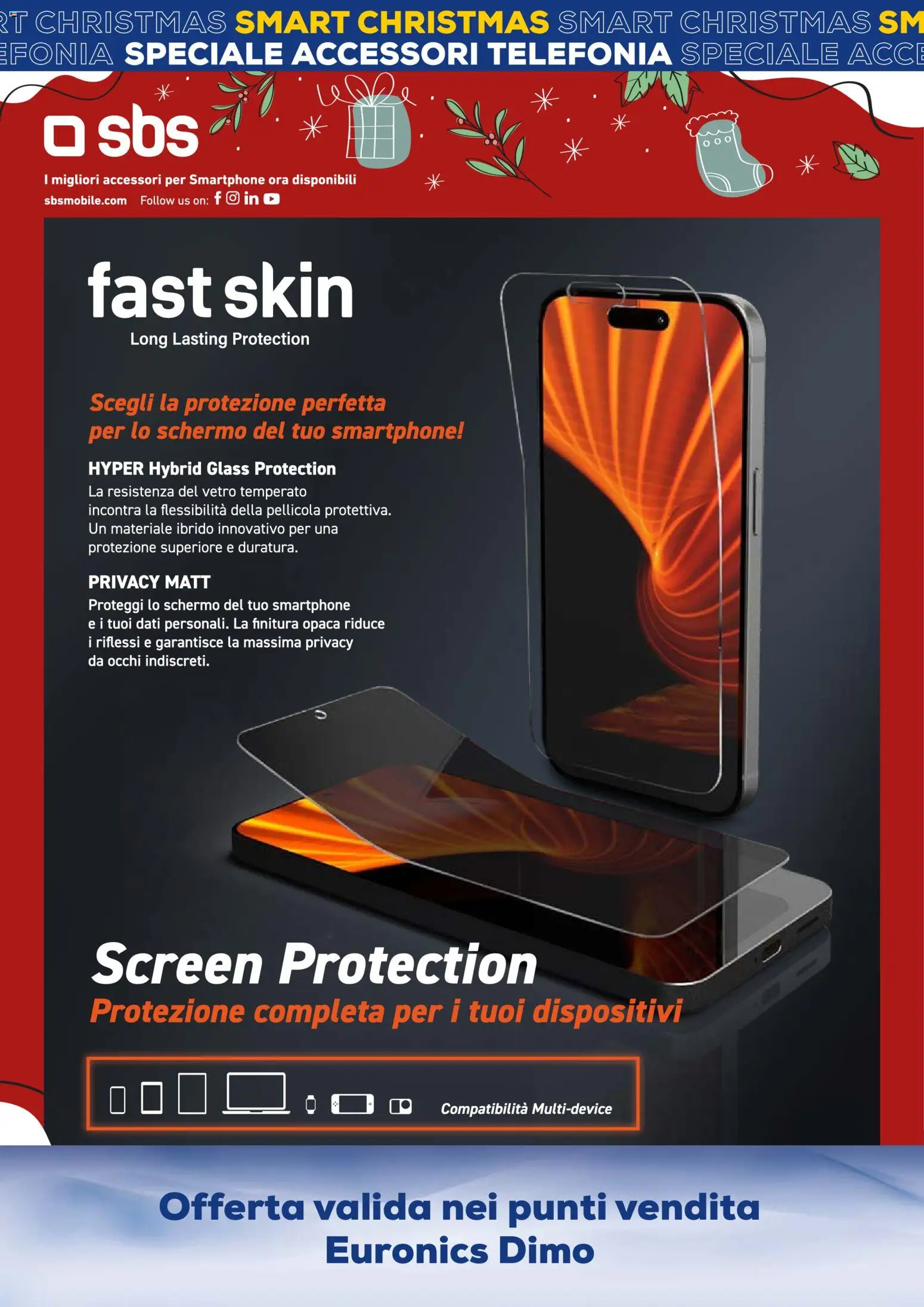 Volantino Euronics del 02.12.2025 | Pagina: 12 | Prodotti: Schermo, Smartphone, Pellicola