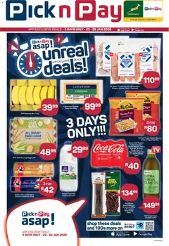 Pick n Pay specials catalogue – valid from 23.01.2026