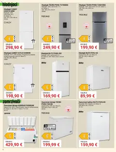 Katalog Pevex - Pregled kataloga iz trgovine Pevex, vrijedi od 03.04.2026 | Stranica: 8 | Proizvodi: Hladnjak, Zamrzivač