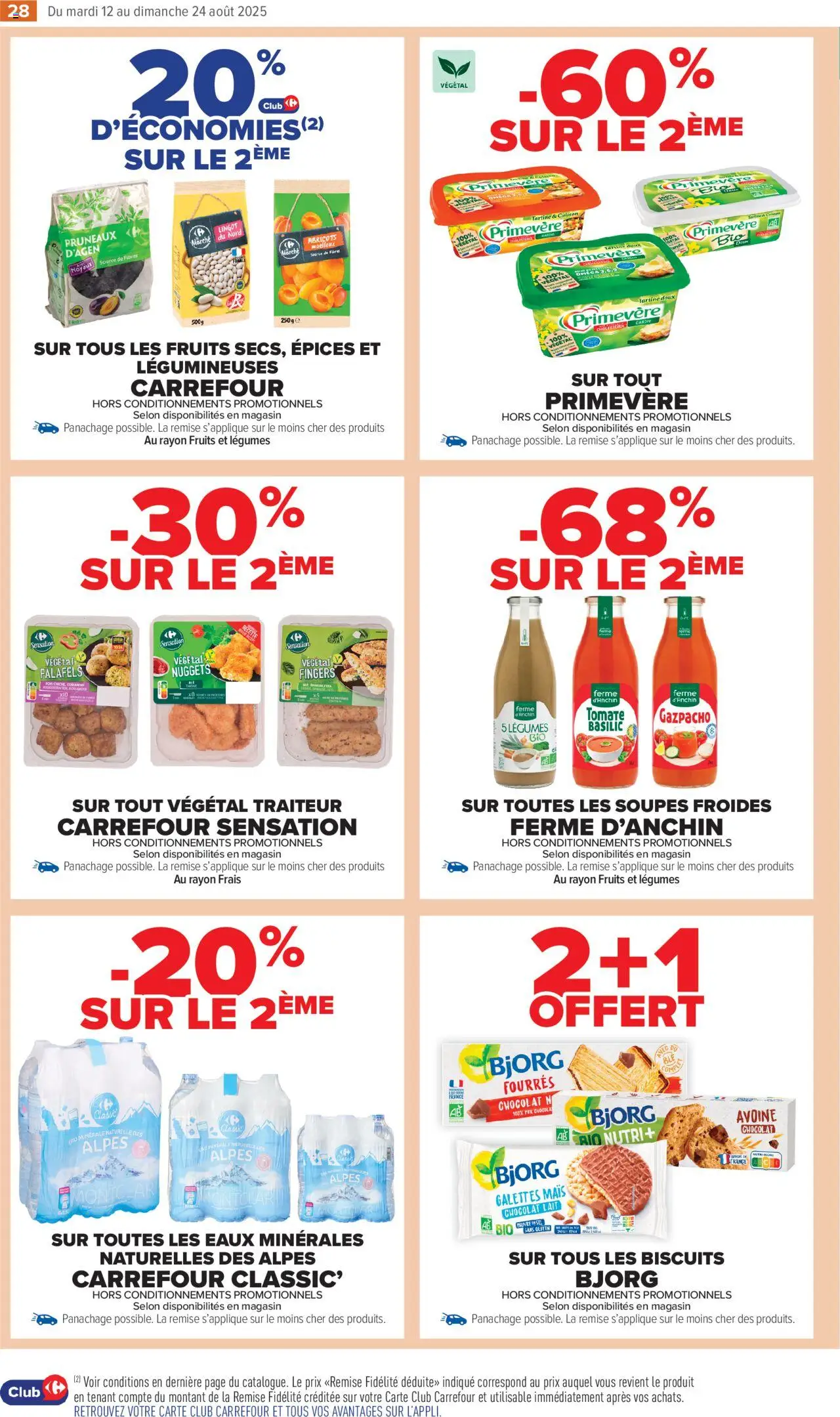  | Page: 30 | Produits: Eau minérale, Mais, Eau minérale naturelle, Biscuits
