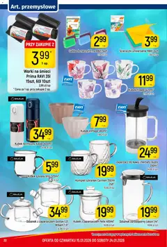 Pogląd oferty "Piotruś Pan Gazetka" - ważna od 15.01.2026 | Strona: 22 | Produkty: Dzbanek, Gąbka