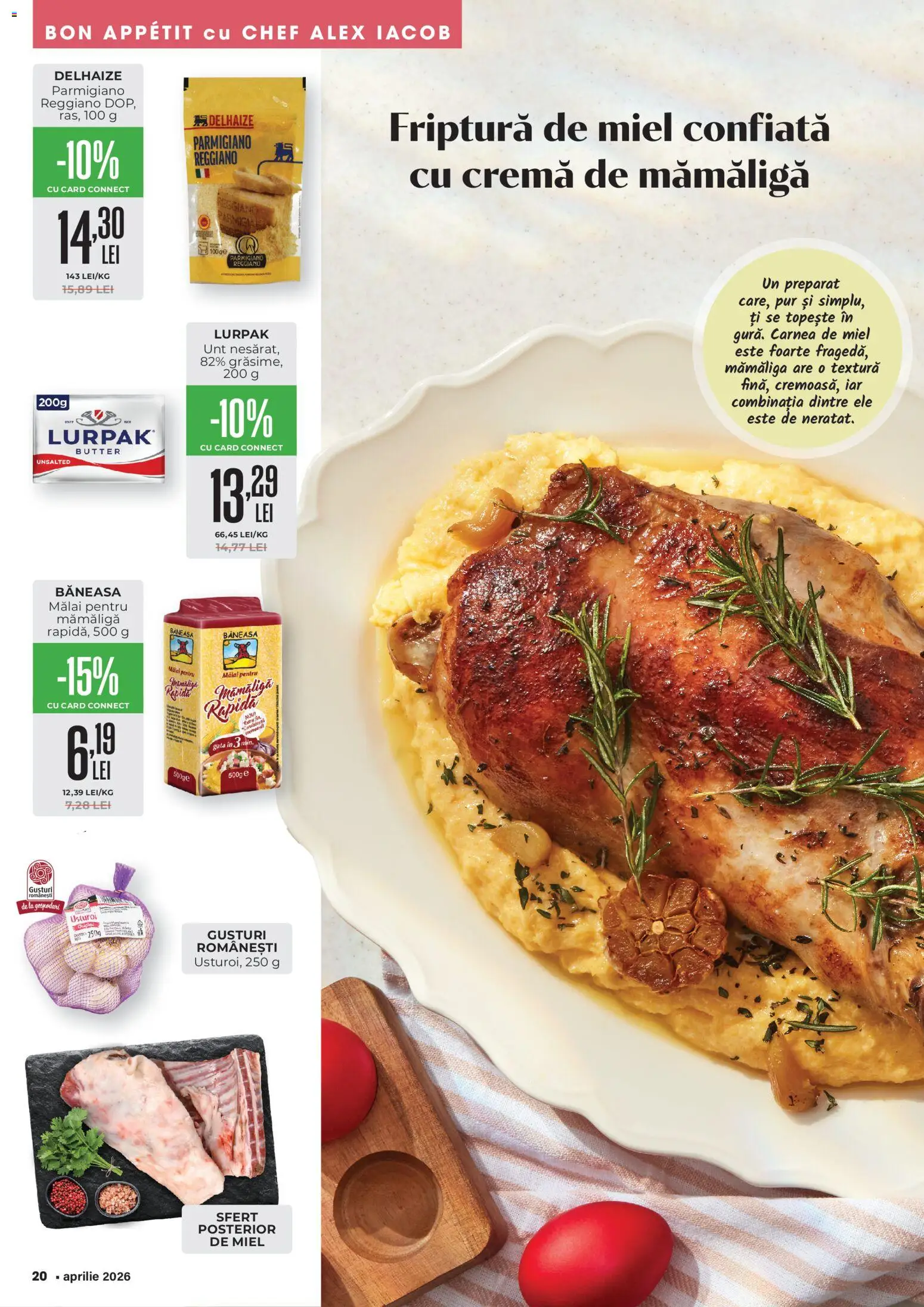 Noul catalog Mega Image – valabil de la 26.03.2026 | Pagină: 20 | Produse: Kalem ucu, Unt, Cremă, Mălai