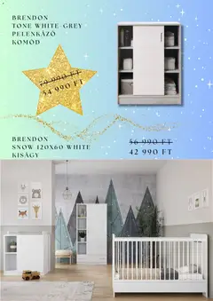 Brendon Akciós újság - amely érvényes a következő dátumtól: 11.02.2026 | Oldal: 5 | Termékek: Komód, Pelenkázó