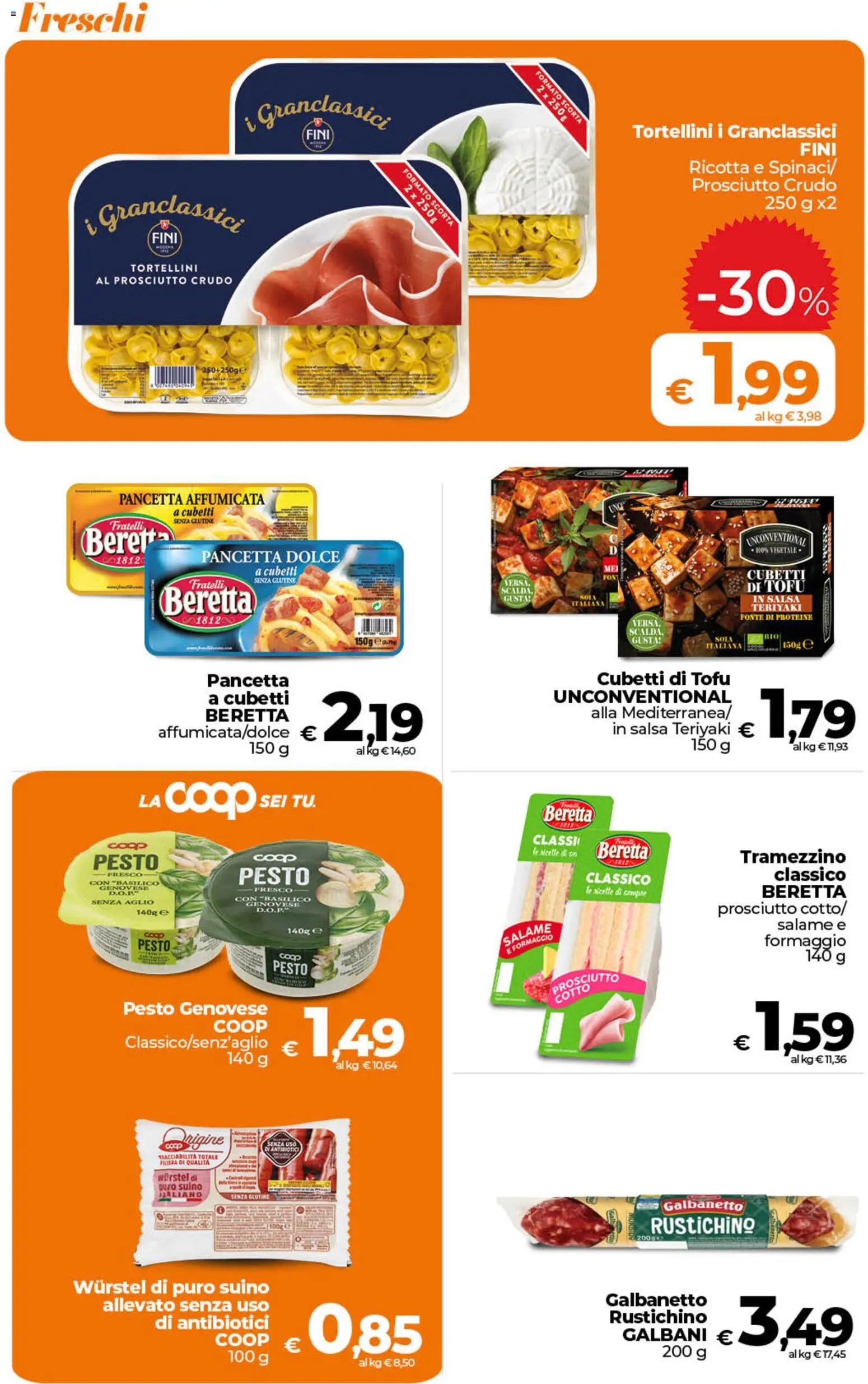 Volantino Ipercoop del 13.02.2026 | Pagina: 22 | Prodotti: Salame, Salsa, Pesto, Tramezzino