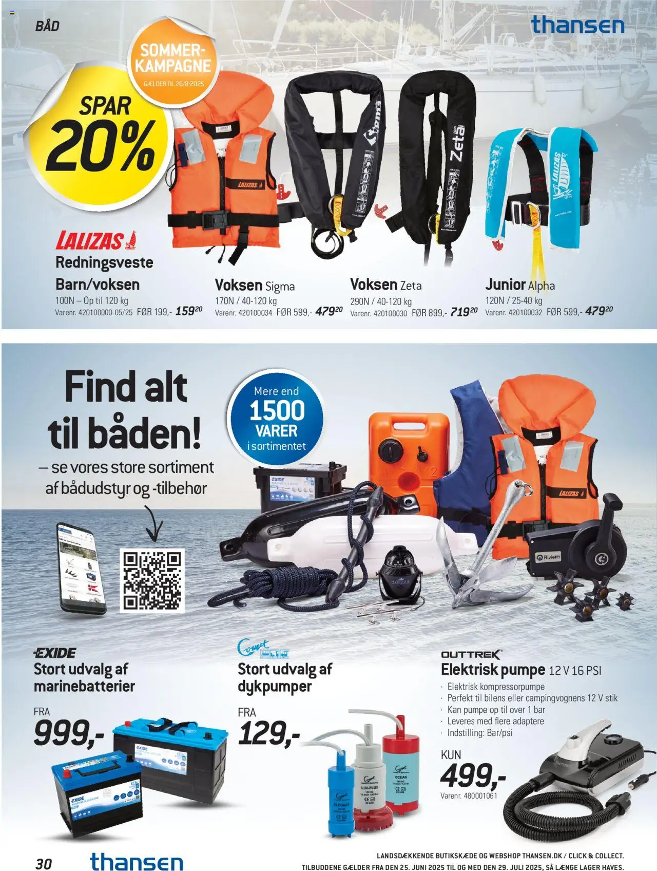 Thansen Tilbudsavis gyldig fra 25.06.2025 | Side: 30 | Produkter: Stik, Adaptere