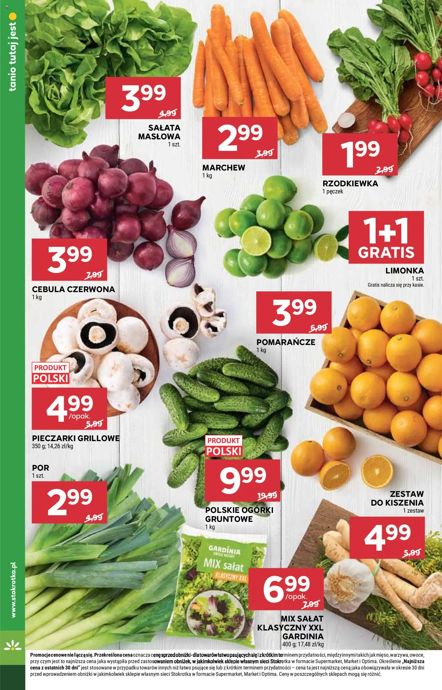 Stokrotka gazetka - Market od 29.04.2026 | Strona: 14 | Produkty: Stokrotka, Mix sałat, Pomarańcze, Ogórki