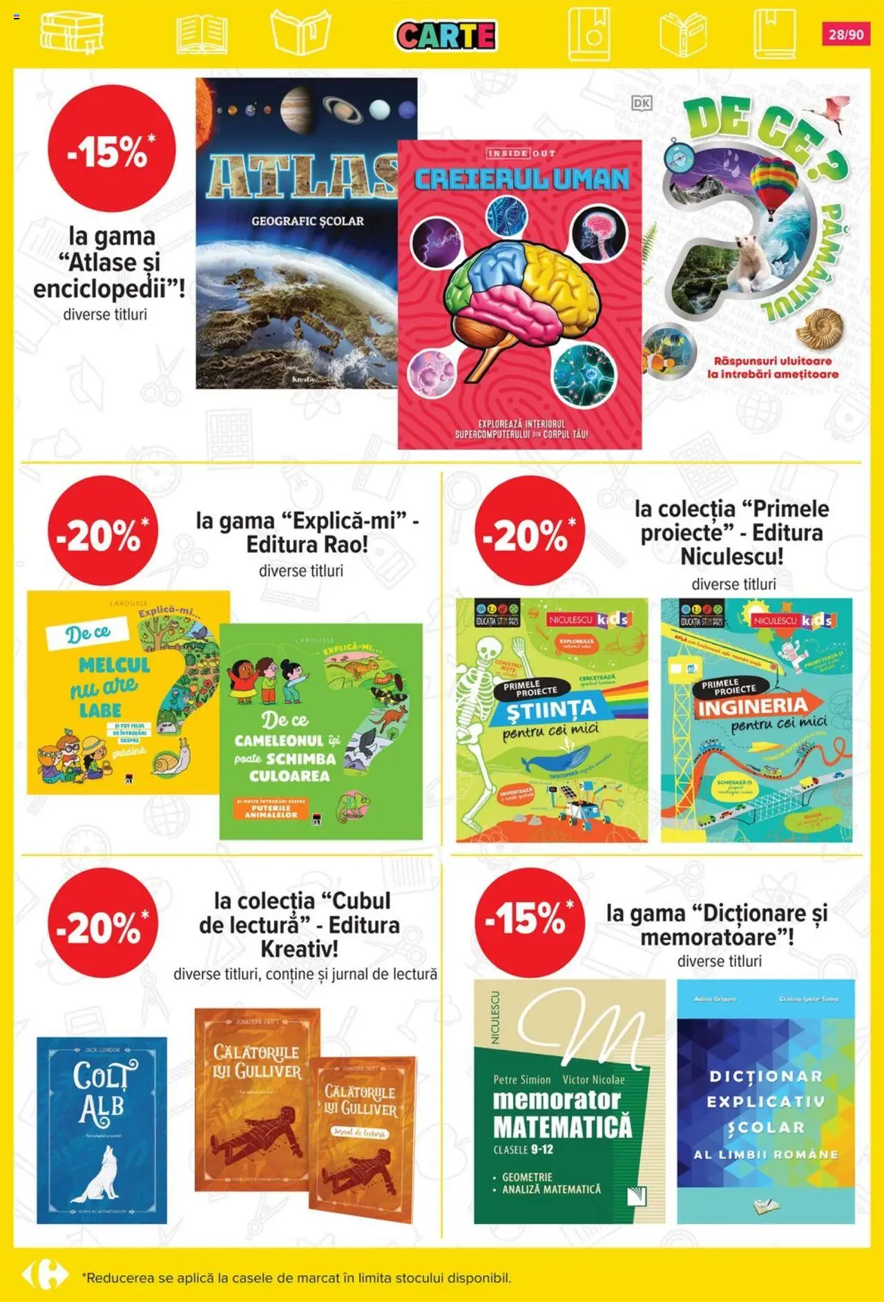 Carrefour catalog - Începe școala – valabil de la 13.08.2025 | Pagină: 29 | Produse: Mici