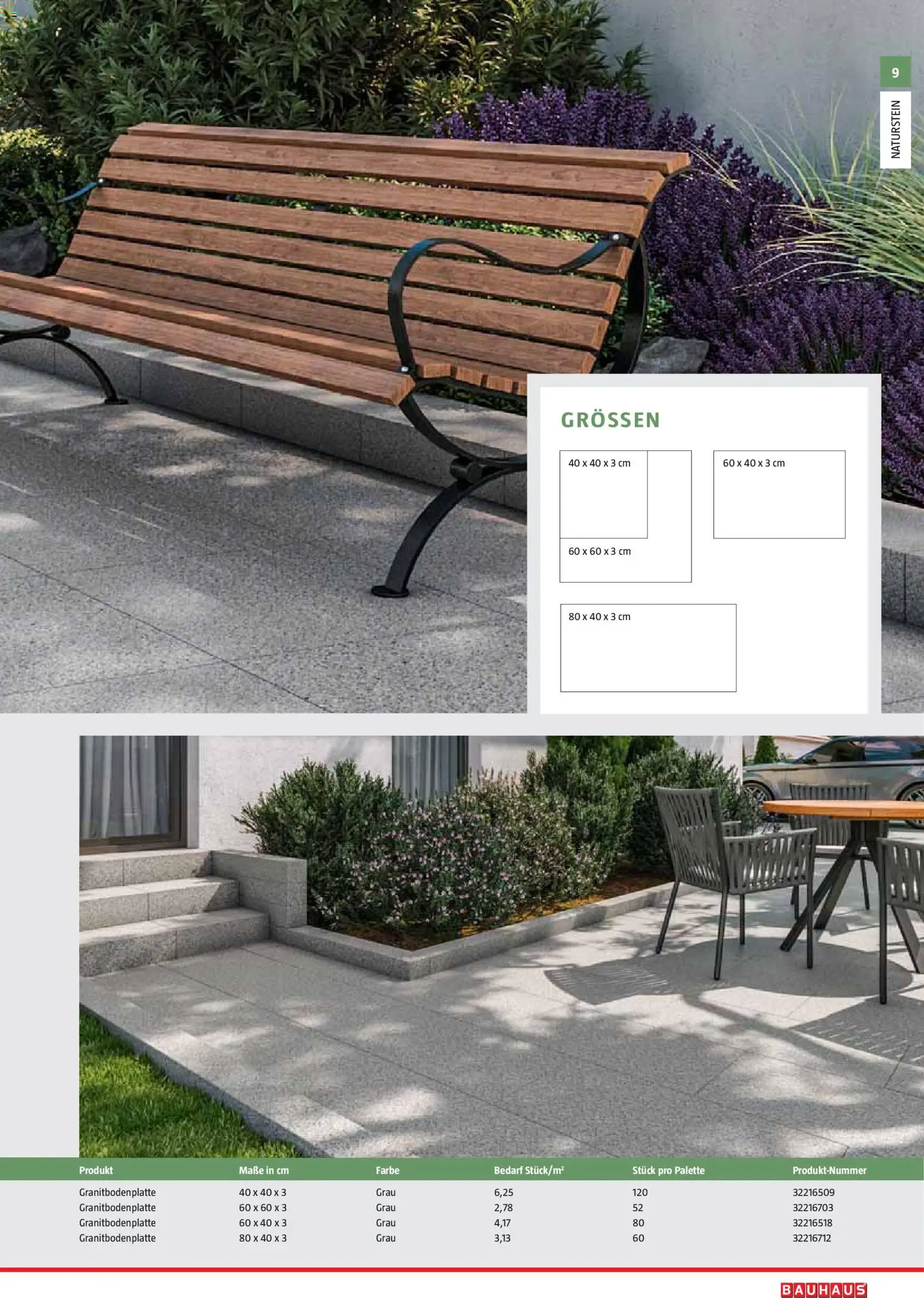 Bauhaus Gartenbaumaterialien 2026 – gültig ab 02.03.2026 | Seite: 9