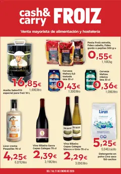 Vista previa Froiz - Folleto Cash válido desde el 07.01.2026