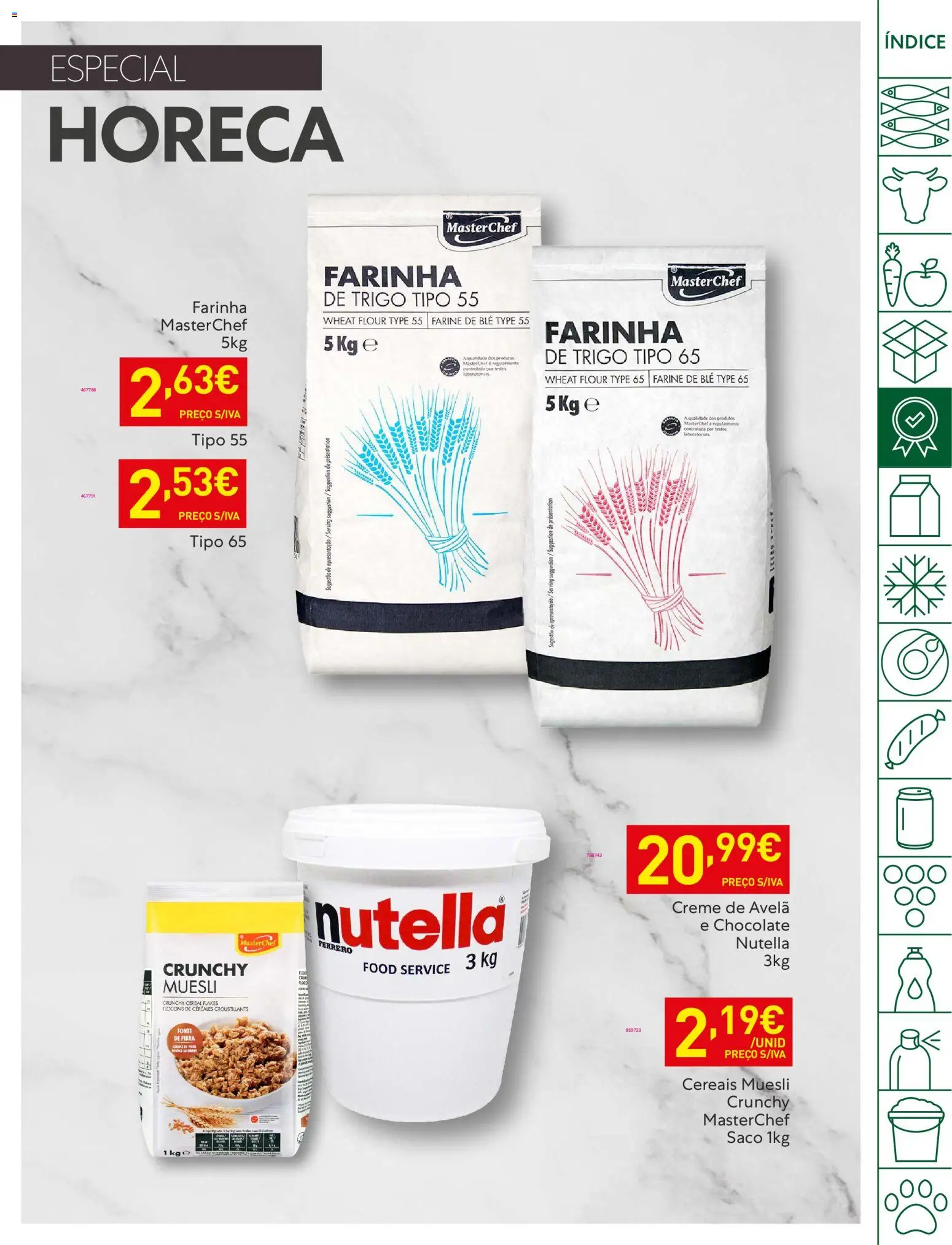 Recheio folheto │ válido de 13.01.2026 | Página: 13 | Produtos: Farinha de trigo, Chocolate, Cereais, Creme