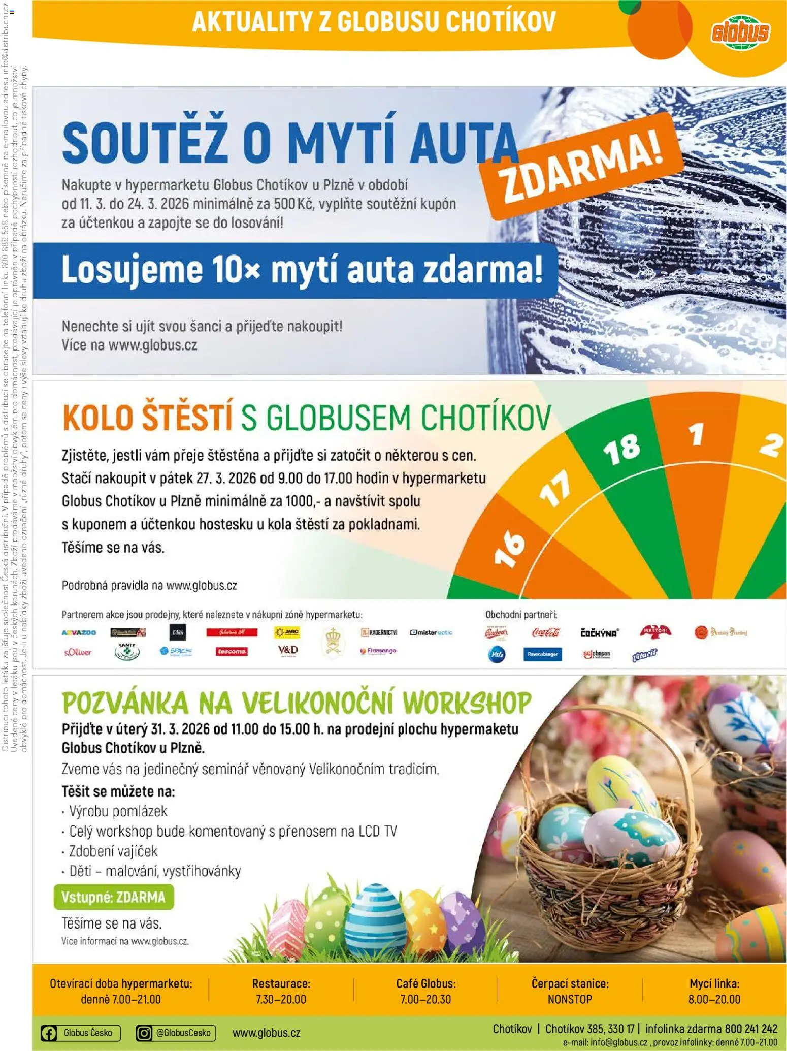 Globus leták - Plzeň od 18.03.2026 | Strana: 40 | Produkty: Globus, Tv, Coca cola, Vitacit