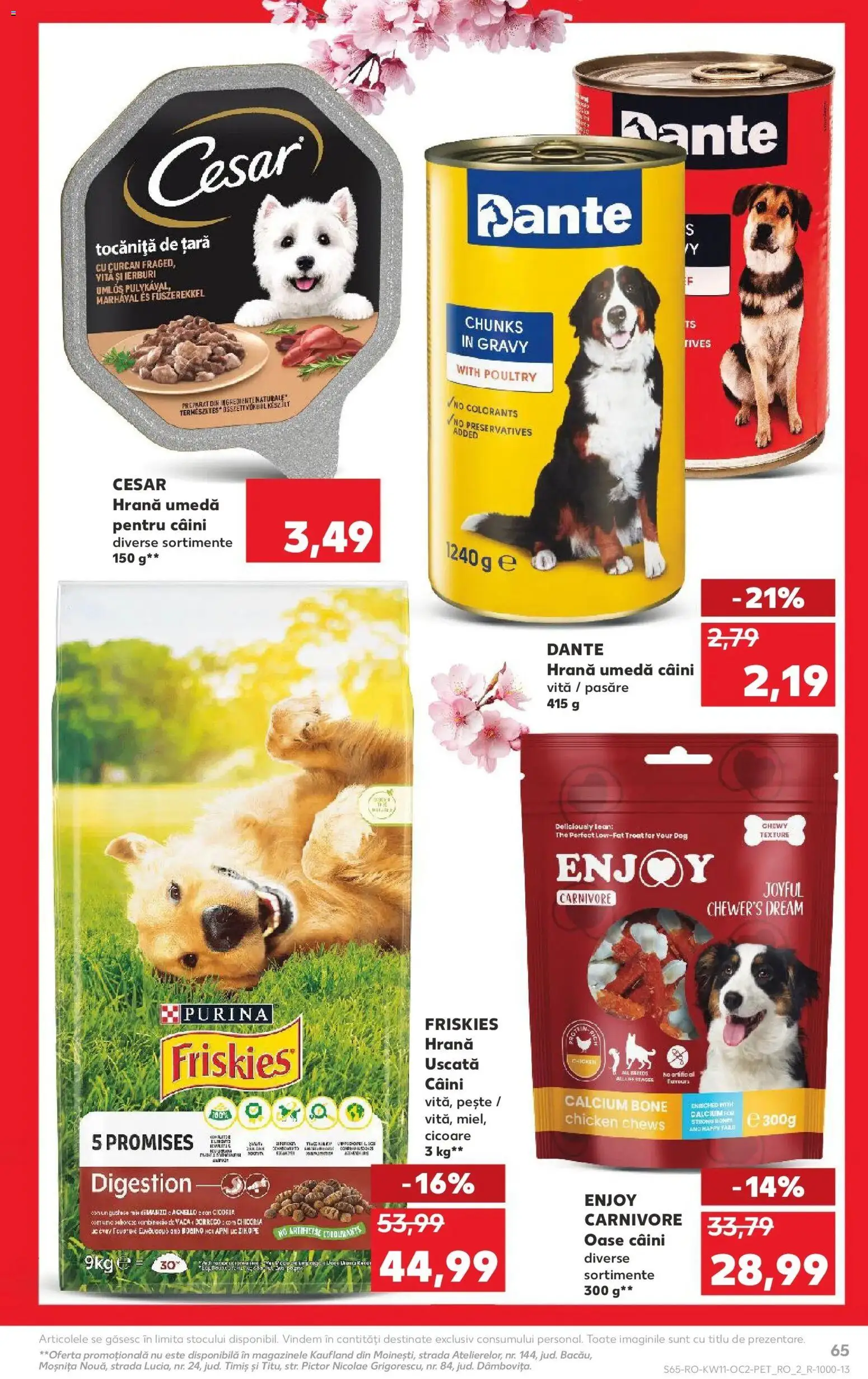 Noul catalog Kaufland – valabil de la 11.03.2026 | Pagină: 65 | Produse: Pește