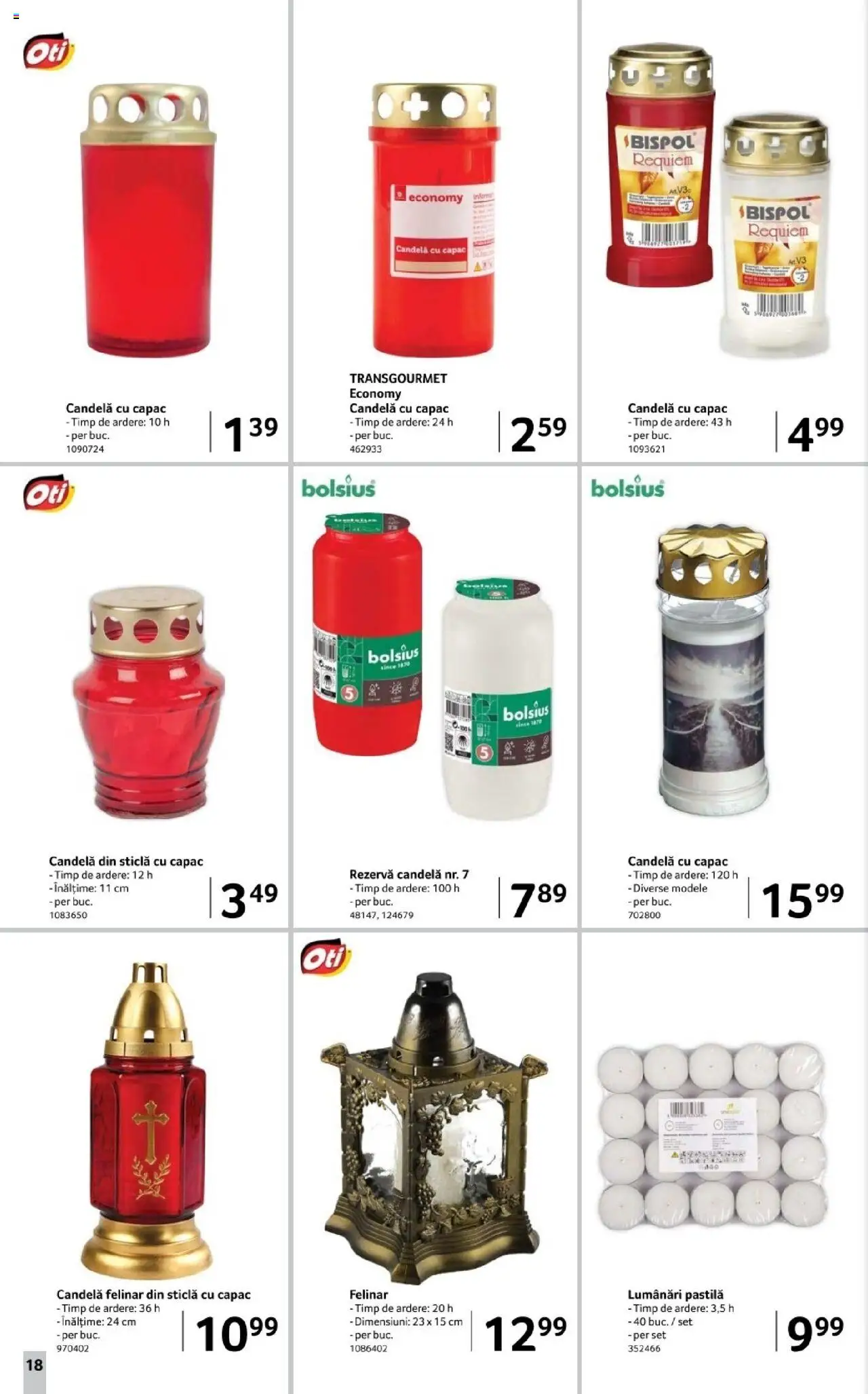 Noul catalog Selgros – valabil de la 17.10.2025 | Pagină: 18 | Produse: Felinar