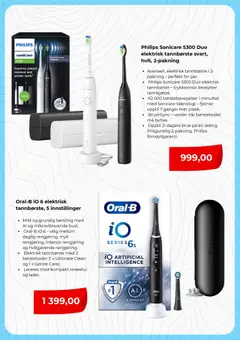 Forhåndsvisning av Clas Ohlson kundeavis gyldig fra 17.12.2025 | Side: 4 | Produkter: Tannbørste, Сушильные машины, Суміш дитяча, Elektrisk tannbørste