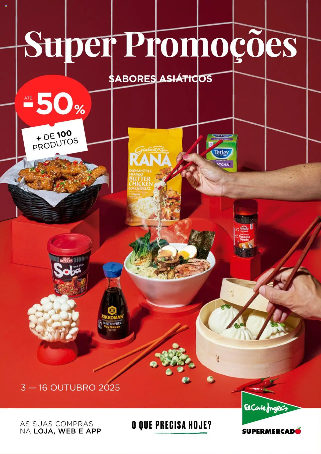 El Corte Ingles folheto │ válido de 03.10.2025 | Página: 1 | Produtos: Frango, Arroz