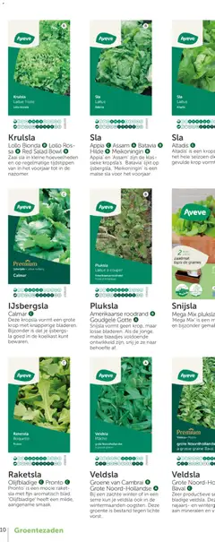 Aveve Groente- en kruidengids - Voorbeeld van een folder van Aveve, geldig van 23.02.2026 | Pagina: 18 | Producten: Koelkast, La, Sla