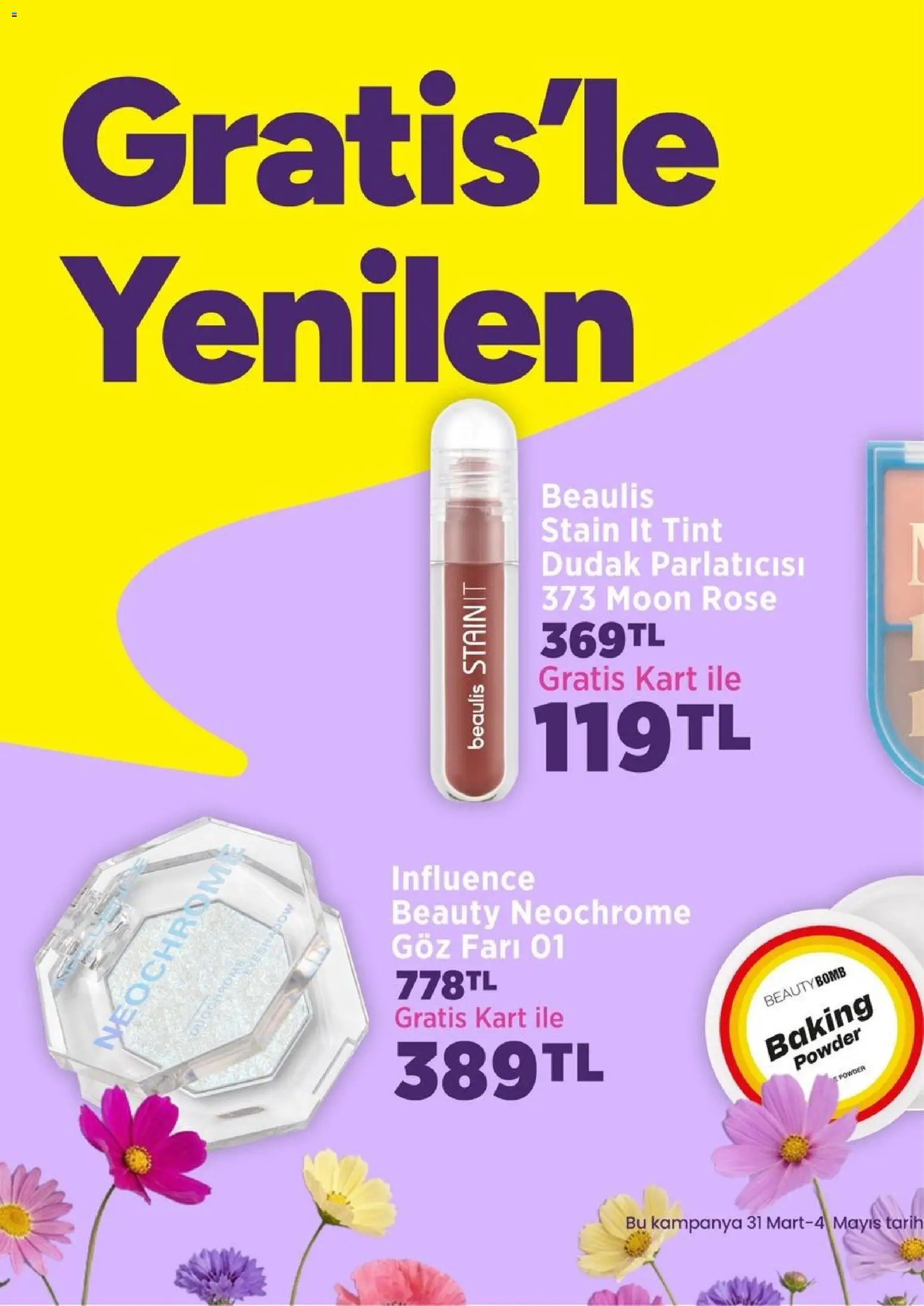 Gratis Katalog - 01.04.2026 tarihinden itibaren geçerlidir | Sayfa: 4