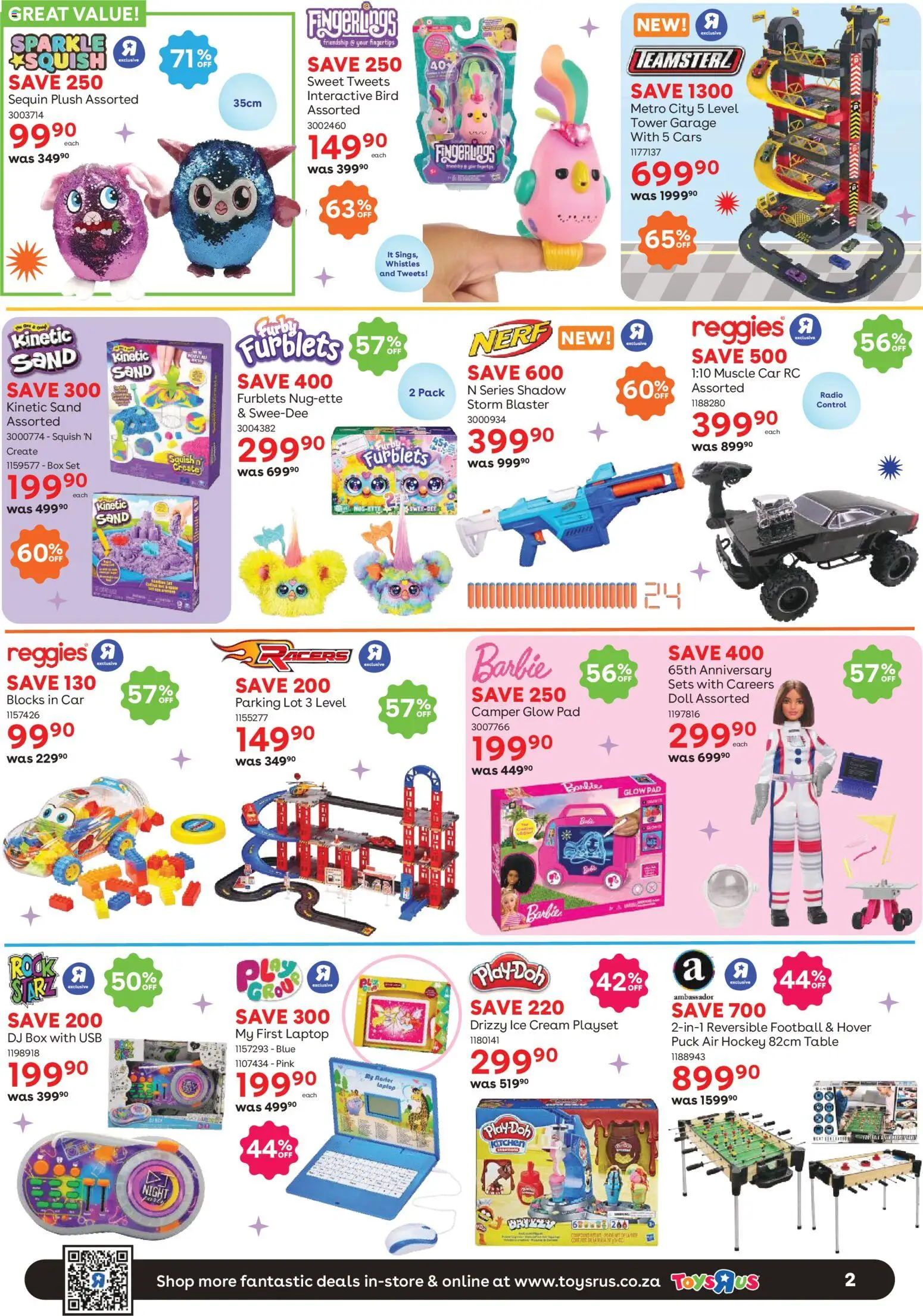New Toys R Us catalogue – valid from 28.11.2025 | Page: 2 | Products: Radio, Playset, Laptop, Box