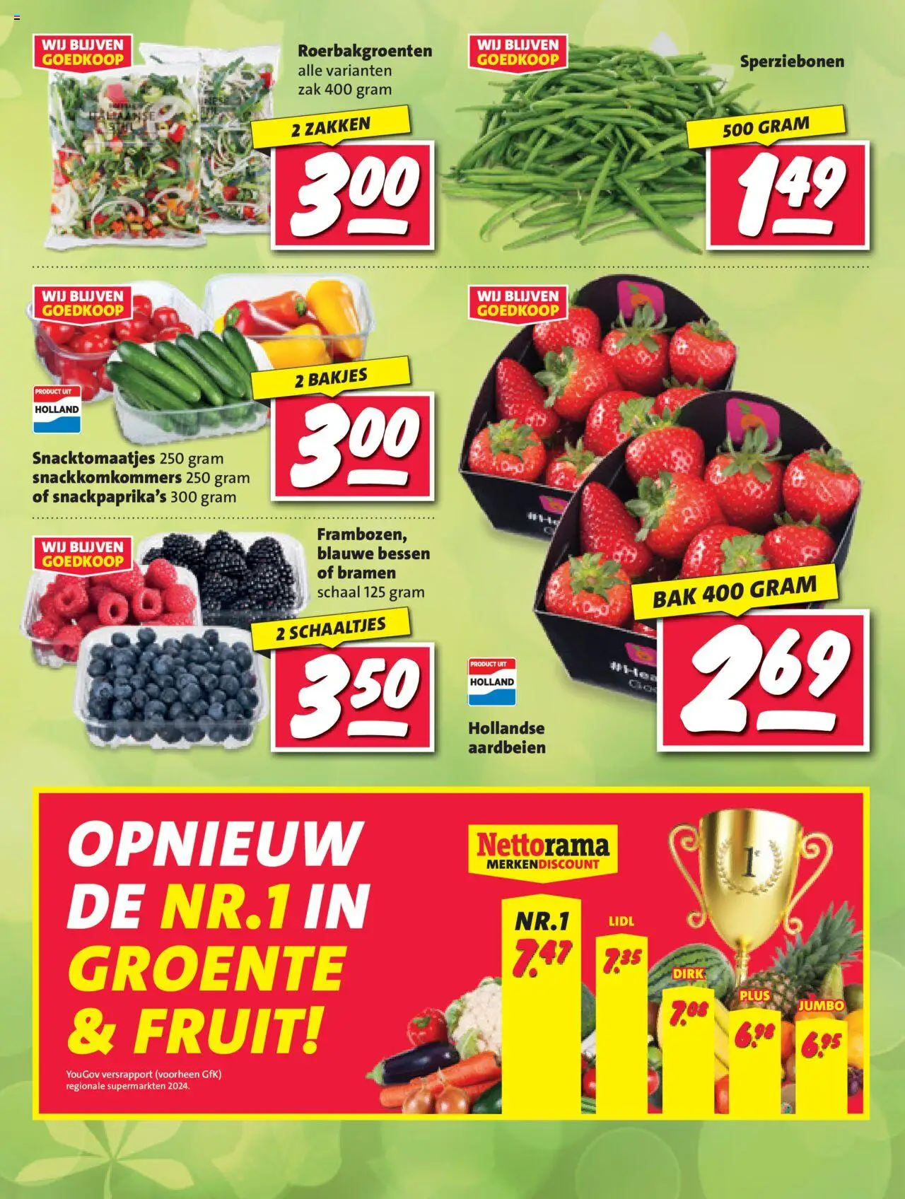  | Pagina: 3 | Producten: Aardbeien, Schaal, Zak, Fruit