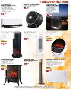 Anteprima del volantino Iperal Autunno in casa catalogo valido a partire dal 01.10.2025 | Pagina: 21 | Prodotti: Ventilatore, Telecomando, Stufa, Alluminio
